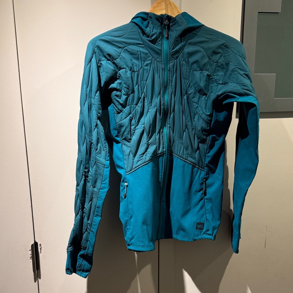 MEC Teal Quilted Jacket